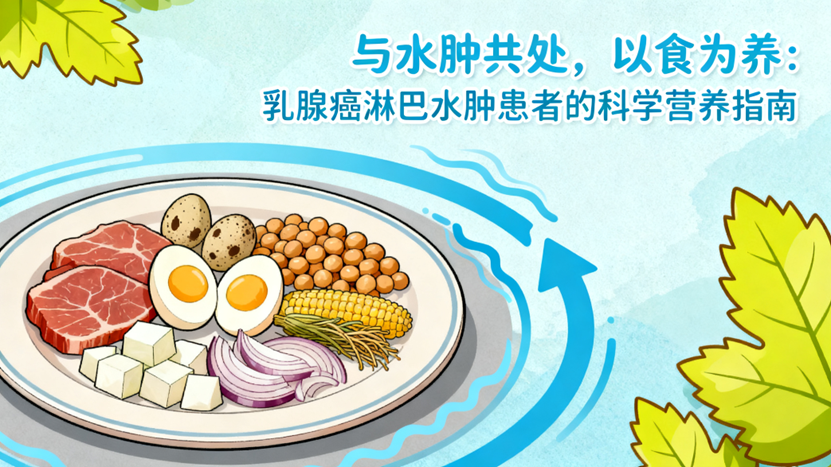 [图片占位：封面图 - 淋巴水肿与饮食]