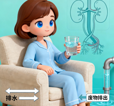 [图片占位：足量饮水]