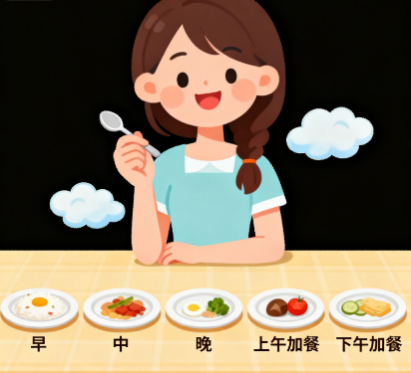 [图片占位：少食多餐]