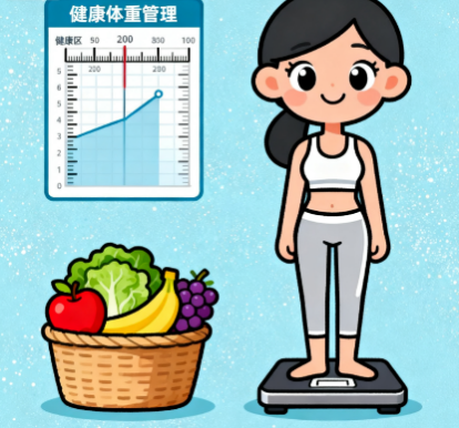 [图片占位：维持健康体重]