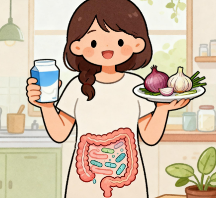 [图片占位：重视肠道健康]