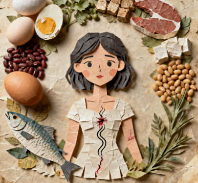 [图片占位：促进组织修复，加速伤口愈合]