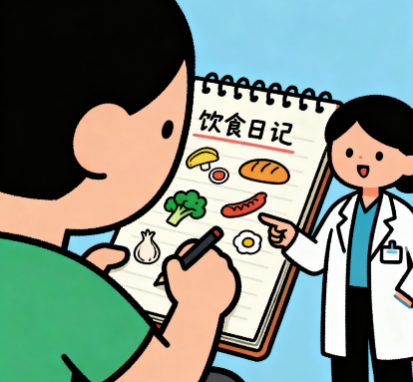 [图片占位：记录饮食日记]