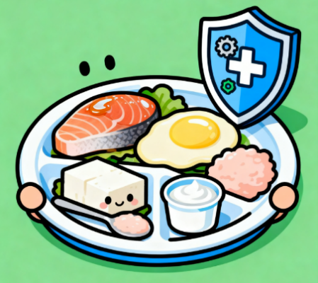 [图片占位：优质蛋白质]