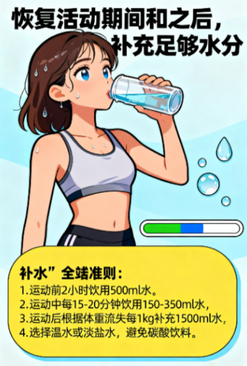 [图片占位：运动补水]
