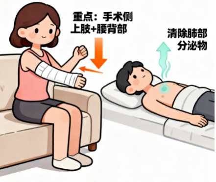 [图片占位：上肢柔韧性与深呼吸]