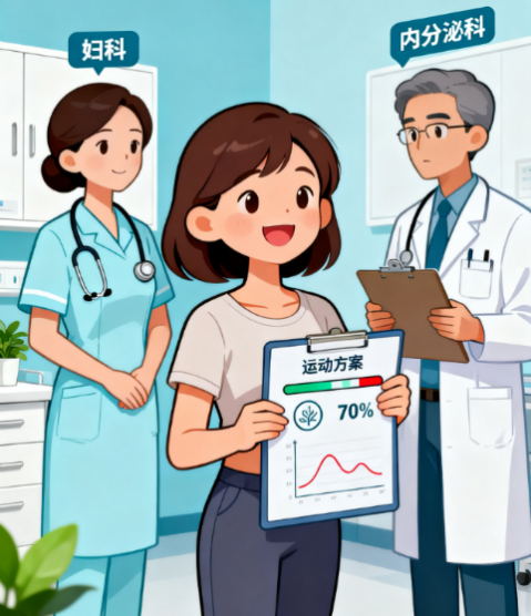 [图片占位：与医生沟通]