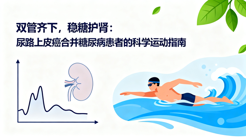 [图片占位：封面图 - 尿路上皮癌合并糖尿病患者的科学运动指南]