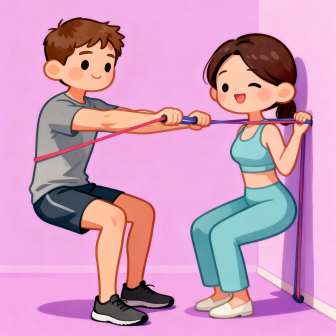 [图片占位：拉伸与平衡防跌倒]