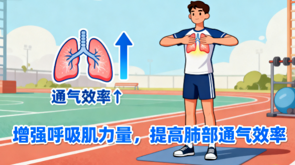 [图片占位：增强呼吸肌力量]